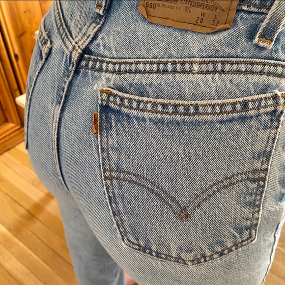 VINTAGE LEVIS 550 STUDENT • 28/32 - Picture 13 of 14
